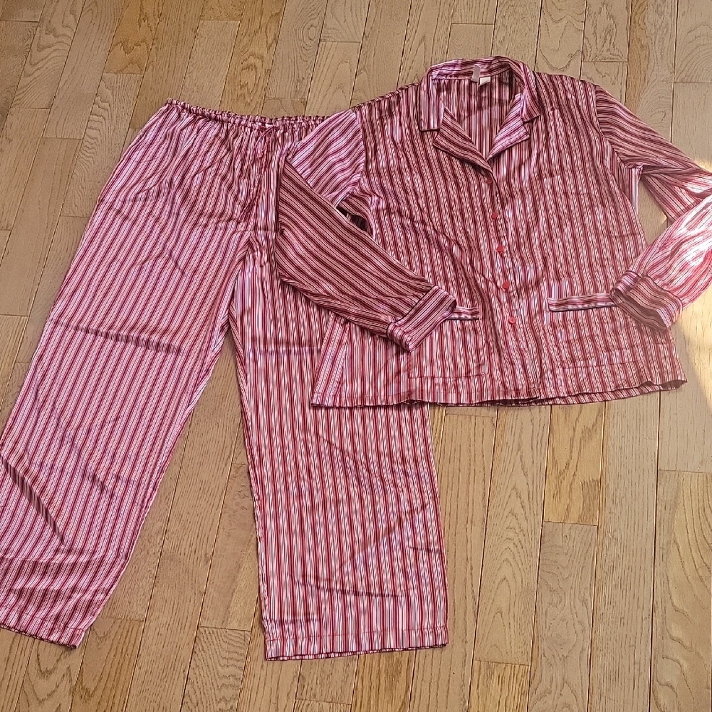 Striped Pink Pajamas